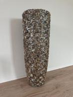 Schelpen vaas 1.20 meter, Huis en Inrichting, Woonaccessoires | Vazen, Ophalen, Overige materialen, Overige kleuren, Zo goed als nieuw