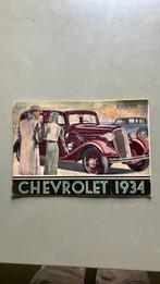 Chevrolet 1934 catalogus, Ophalen of Verzenden, Gelezen, Chevrolet