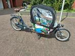 Babboe City | incl Que-bee huif | 7 versnellingen, Fietsen en Brommers, Fietsen | Bakfietsen, Ophalen, Zo goed als nieuw, Huif