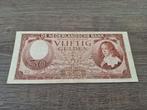 Zeldzaam biljet 50 gulden Stadhouder Willem, 1945, Postzegels en Munten, Bankbiljetten | Nederland, Ophalen of Verzenden, 50 gulden