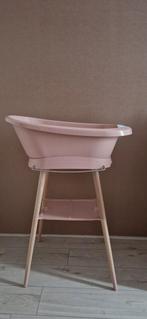 Bebe-Jou Sense babybad + standaard pale pink, Ophalen, Zo goed als nieuw, Badje, Bébé-jou