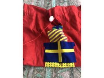 leuk voor de pakjes avond als nieuw pakjes zak beschikbaar voor biedingen