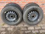 165/70R14 winterbanden op velg vw up, Auto diversen, Aanhangwagen-onderdelen, Ophalen of Verzenden, Gebruikt