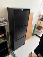 IKEA Bissa schoenenkast 3 lades zwartbruin, Huis en Inrichting, Kasten | Schoenenkasten, Ophalen, Zo goed als nieuw