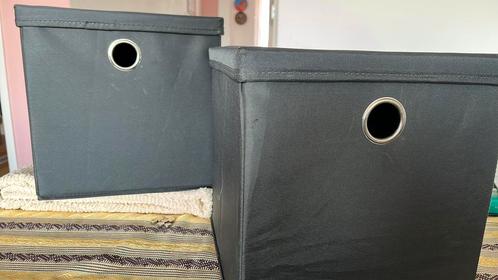 Opbergdozen, opvouwbaar, grijs, 2 stuks, Huis en Inrichting, Woonaccessoires | Overige, Zo goed als nieuw, Ophalen of Verzenden
