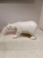 2938 Vintage Keramiek IJsbeer Sculptuur - Modern Design, Ophalen of Verzenden