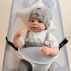 Realistische baby pop Bennie (49cm), Ophalen of Verzenden, Nieuw, Pop, Levensecht of Reborn