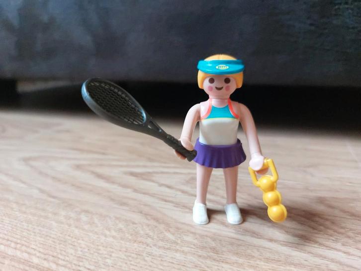 Playmobil 70160 - Tennisspeelster, Kinderen en Baby's, Speelgoed | Playmobil, Zo goed als nieuw, Los playmobil, Ophalen of Verzenden