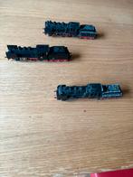 3 x marklin locomotief met 3 assige kolen wagon, Gelijkstroom, Wagon, Zo goed als nieuw, Ophalen