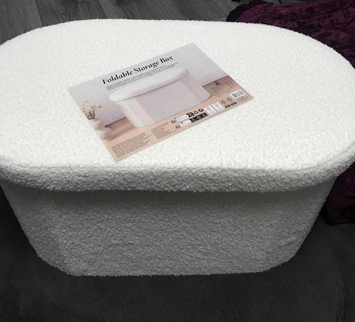 *Nieuw* Opbergpoef Teddy (Nieuw in folie!!!), Huis en Inrichting, Banken | Voetenbanken en Poefen, Nieuw, Minder dan 50 cm, Rechthoekig