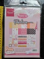 FABULOUS PAPIERSET MARIANNE DESIGN STICKERS JOURNALING, Hobby en Vrije tijd, Kaarten | Zelf maken, Ophalen of Verzenden, Zo goed als nieuw