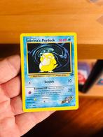 Sabrina's Psyduck 99/132 Gym Challenge Pokemon, Verzenden, Zo goed als nieuw, Losse kaart, Foil