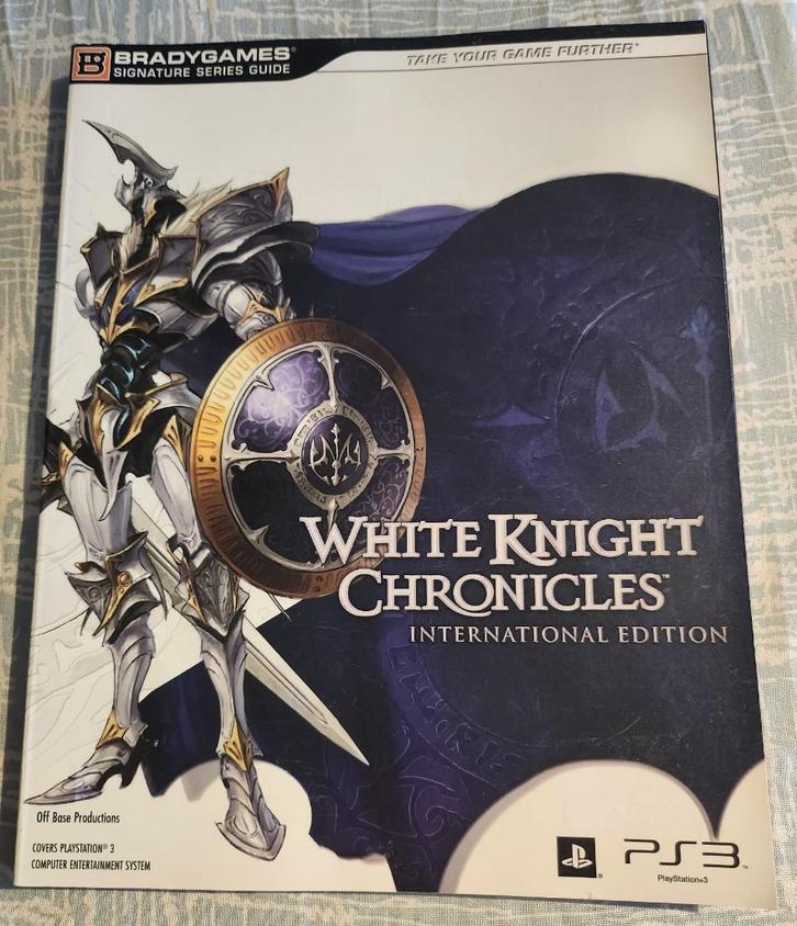 White Knight Chronicles Strategy Guide 978-0744011913, Spelcomputers en Games, Games | Sony PlayStation 3, Zo goed als nieuw, Role Playing Game (Rpg)
