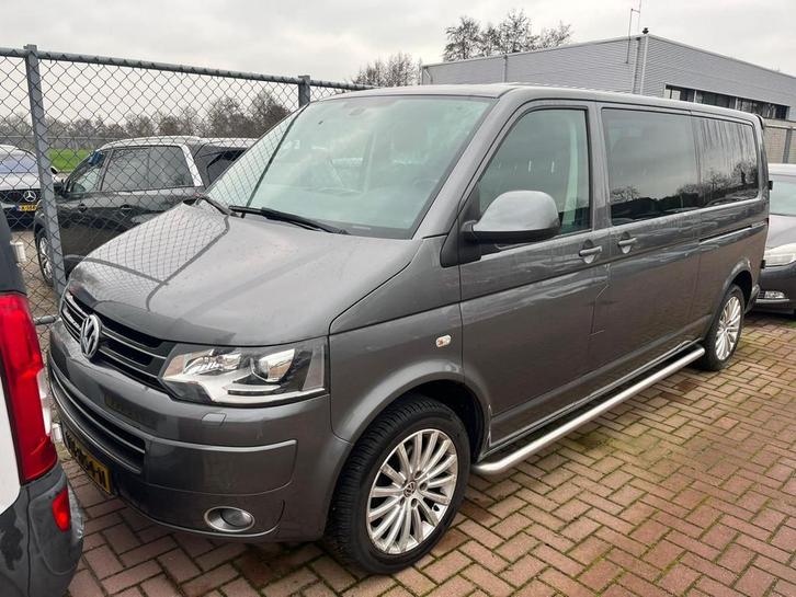 Volkswagen Transporter 2.0 TDI BM L2H1 DC Highline | 135.000, Auto's, Bestelauto's, Bedrijf, Te koop, ABS, Achteruitrijcamera