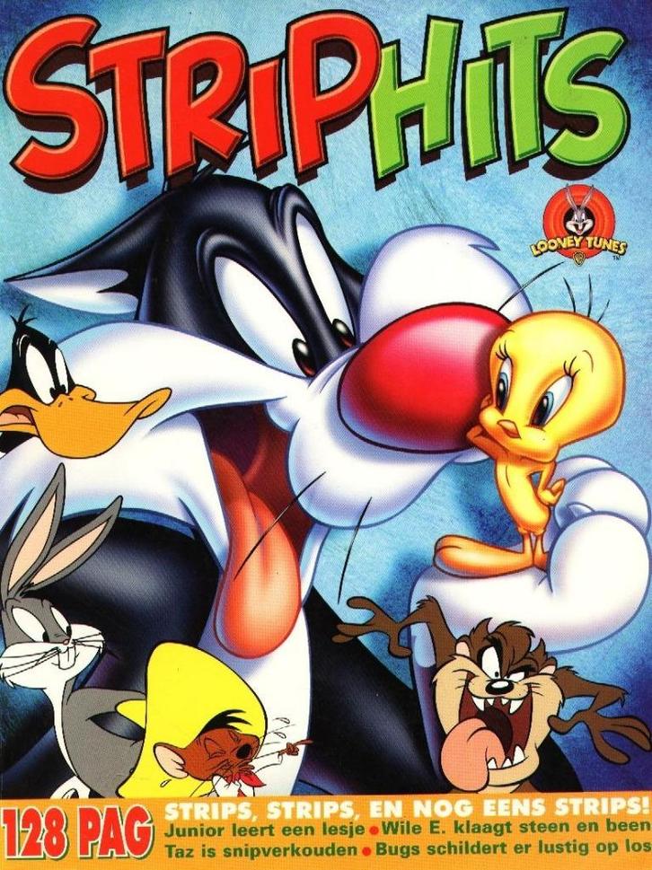 Striphits - Looney Tunes, Boeken, Stripboeken, Gelezen, Eén stripboek, Verzenden