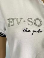 J318 HV Society maat 36/38=S/M polo-jurk jurkje wit/d-blauw, Kleding | Dames, Blauw, HV Society, Ophalen of Verzenden, Zo goed als nieuw