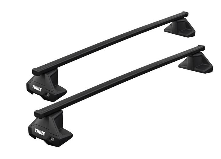 Thule Dakdragerset SquareBar 135 + Kit 5135 + Clamp 7105, Auto diversen, Dakdragers, Gebruikt, Ophalen of Verzenden