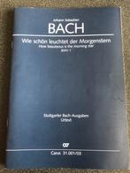 J.S.Bach - Wie schön leuchtet der Morgenstern BWV1, Muziek en Instrumenten, Bladmuziek, Klassiek, Nieuw, Ophalen of Verzenden