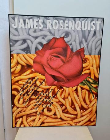 James Rosenquist spaghetti en roos print 1968 mooie staat  beschikbaar voor biedingen