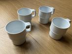 4 witte Mepal Rosti camping bekers, Ophalen