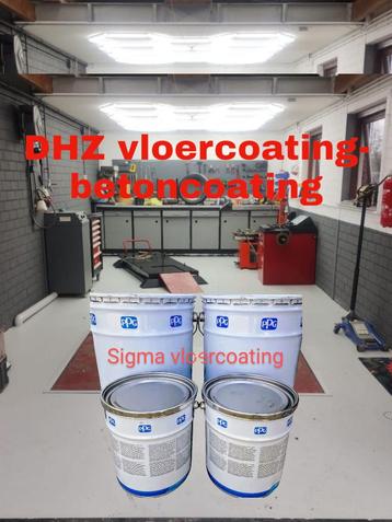 40m2 2K Epoxy GARAGEVLOER coating Egaline Verf Betoncoating  beschikbaar voor biedingen