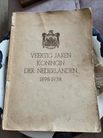 Jubileum boeken koningin Wilhelmina, Verzamelen, Koninklijk Huis en Royalty, Verzenden, Gebruikt, Nederland, Tijdschrift of Boek
