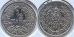 Duitsland Halve mark 1916 A Zilver, Postzegels en Munten, Munten | Europa | Niet-Euromunten, Zilver, Duitsland, Verzenden