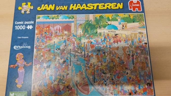 Jan van Haasteren puzzel, Hobby en Vrije tijd, Denksport en Puzzels, Zo goed als nieuw, Legpuzzel, 500 t/m 1500 stukjes, Ophalen