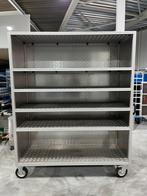 Verrijdbare alu / traanplaat duw wagen heavy duty, Tuin en Terras, Ophalen, Hout, Overige typen