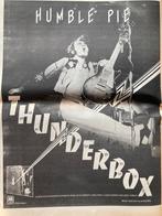 Paginagrote A3 advertentie HUMBLE PIE Thunderbox release, Cd's en Dvd's, Vinyl | Rock, Ophalen of Verzenden