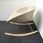 Pedrali Gliss Swing 350 Design Schommelstoel | Beige, Kunststof, Gebruikt, 75 tot 100 cm, Ophalen of Verzenden