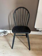 Spijl stoel (5stuks), Huis en Inrichting, Stoelen, Ophalen, Gebruikt, Deens, Zwart