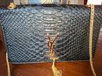 YSL Schoudertas Kroko Print Clutch Yves Saint Laurent €35, Sieraden, Tassen en Uiterlijk, Tassen | Damestassen, Ophalen of Verzenden