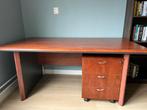 GRATIS mahoniehouten bureau, Huis en Inrichting, Ophalen, Zo goed als nieuw, Bureau