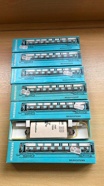 Märklin binnenverlichting voor wagons. beschikbaar voor biedingen