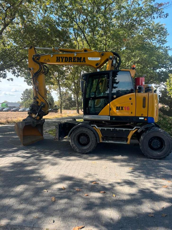Hydrema mx 16 7000 uur!!, Zakelijke goederen, Machines en Bouw | Kranen en Graafmachines, Graafmachine, Ophalen