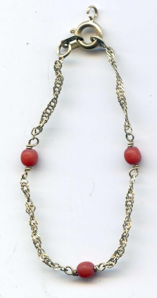 Gouden Baby Armbandje 14 Karaat (585) - 11 Cm Lengte, Sieraden, Tassen en Uiterlijk, Armbanden, Verzenden, Nieuw, Goud, Goud