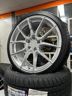 ACTIE | 19 INCH YANAR FF-17 VELGENSET 5X112 GOLF LEON A3, 19 inch, Velg(en), Nieuw, Ophalen of Verzenden
