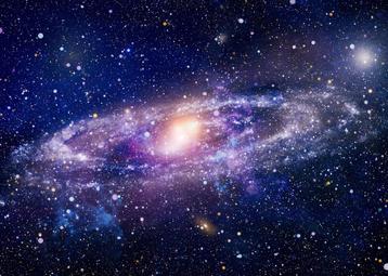 Galaxy vlies fotobehang Melkweg XL 375x270cm * Muurdeco4kids beschikbaar voor biedingen