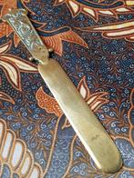 Mooie antieke Engelse briefopener van koper 18,8 cm. 1900., Ophalen of Verzenden, Koper