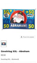 abraham pakket met pop, Ophalen, Zo goed als nieuw, Versiering, Abraham of Sarah