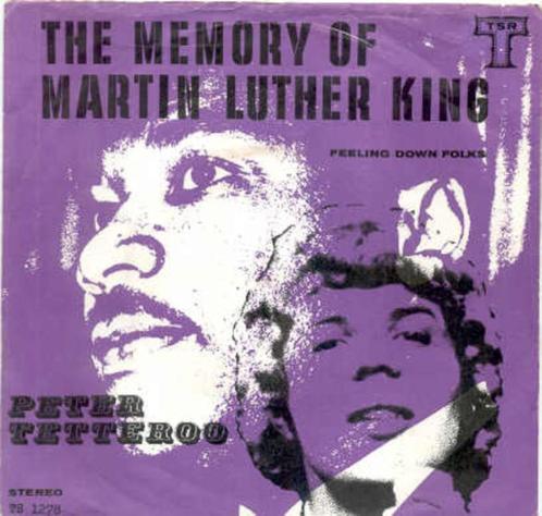 Nederbeat- Tee Set- Peter Tetteroo- Memory of Martin Luther, Cd's en Dvd's, Vinyl Singles, Zo goed als nieuw, Pop, Verzenden