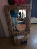 drijfhout spiegel 60x90cm, Ophalen, Minder dan 50 cm, Gebruikt, Minder dan 100 cm