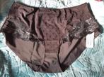 Fantasie slip maat XXL, Fantasie, Verzenden, Zwart, Slip