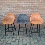 3 Barkrukken gebruikt, Huis en Inrichting, Barkrukken, Ophalen, Gebruikt, 60 tot 90 cm, X