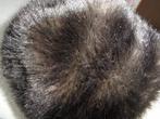 dames bontmuts - namaakbomt - maat M, Kleding | Dames, Verzenden, Maat 38/40 (M), Muts