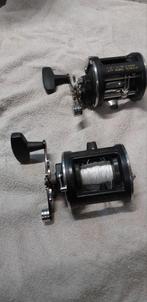 Penn 320 gti graphite reels, Watersport en Boten, Ophalen of Verzenden, Zo goed als nieuw, Molen