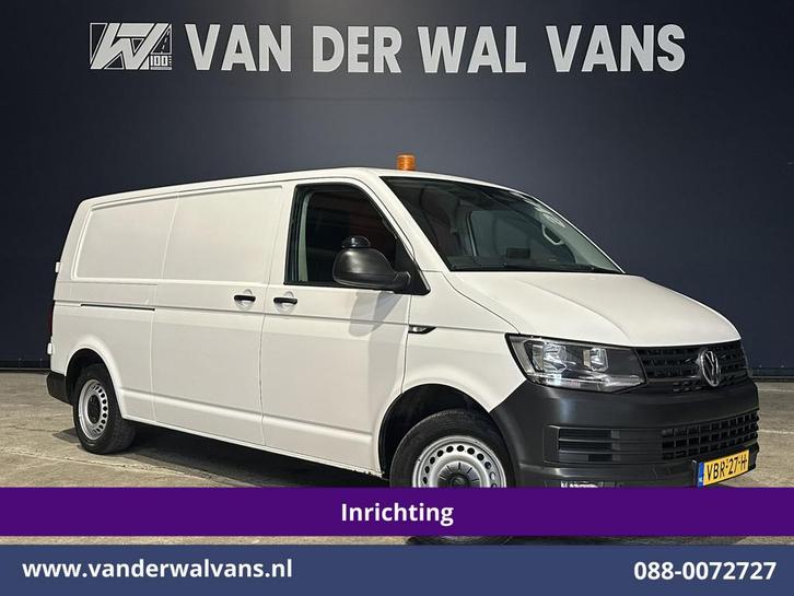 Volkswagen Transporter 2.0 TDI 150pk L2H1 Inrichting Euro6 A, Auto's, Bestelauto's, Bedrijf, Te koop, ABS, Achteruitrijcamera