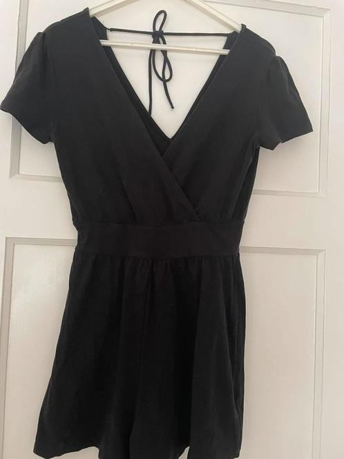 Leuke casual nette  Katoenen  jumpsuit strik bandjes maat S, Kleding | Dames, Jumpsuits, Zo goed als nieuw, Maat 36 (S), Zwart