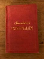 Baedeker Unter-Italien (1872, compleet!), Antiek en Kunst, Ophalen of Verzenden